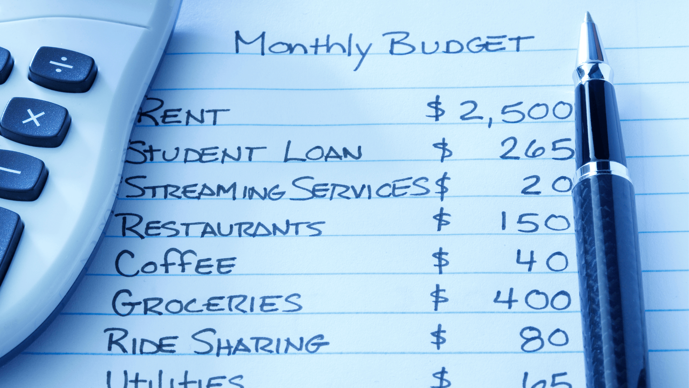 The Ultimate 5 Step Guide to Creating a Monthly Budget