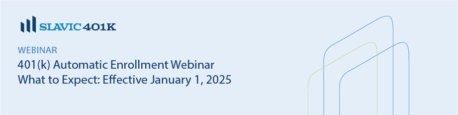 Automatic Enrollment Webinar